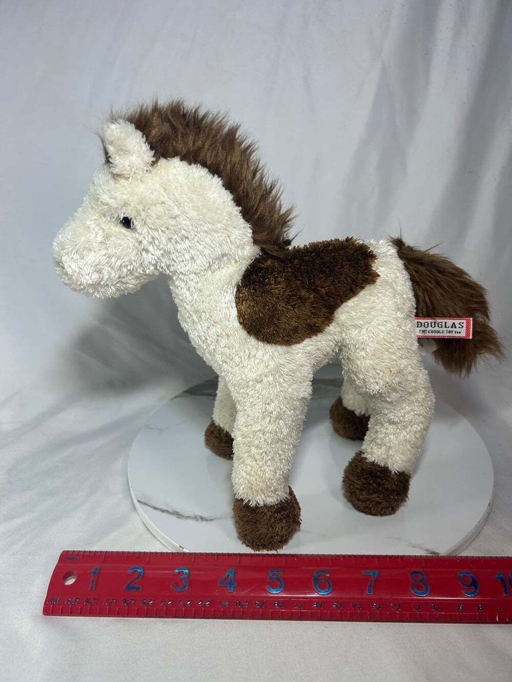 Douglas Palamino horse pony cream and brown patches 8”